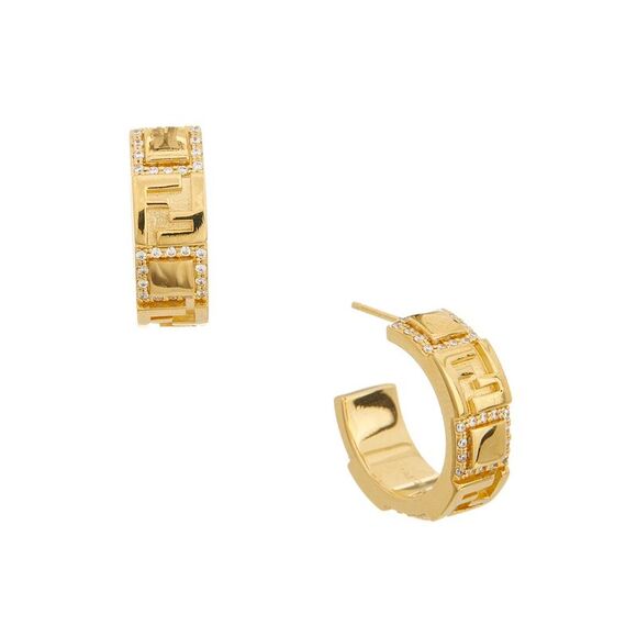 FENDI Accessories - Fendi Forever Earrings, Yellow